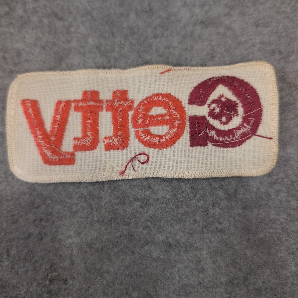 Vintage Getty Oil Company Embroidered Patch Logo Emblem Uniform Workwear - Picture 2 of 2